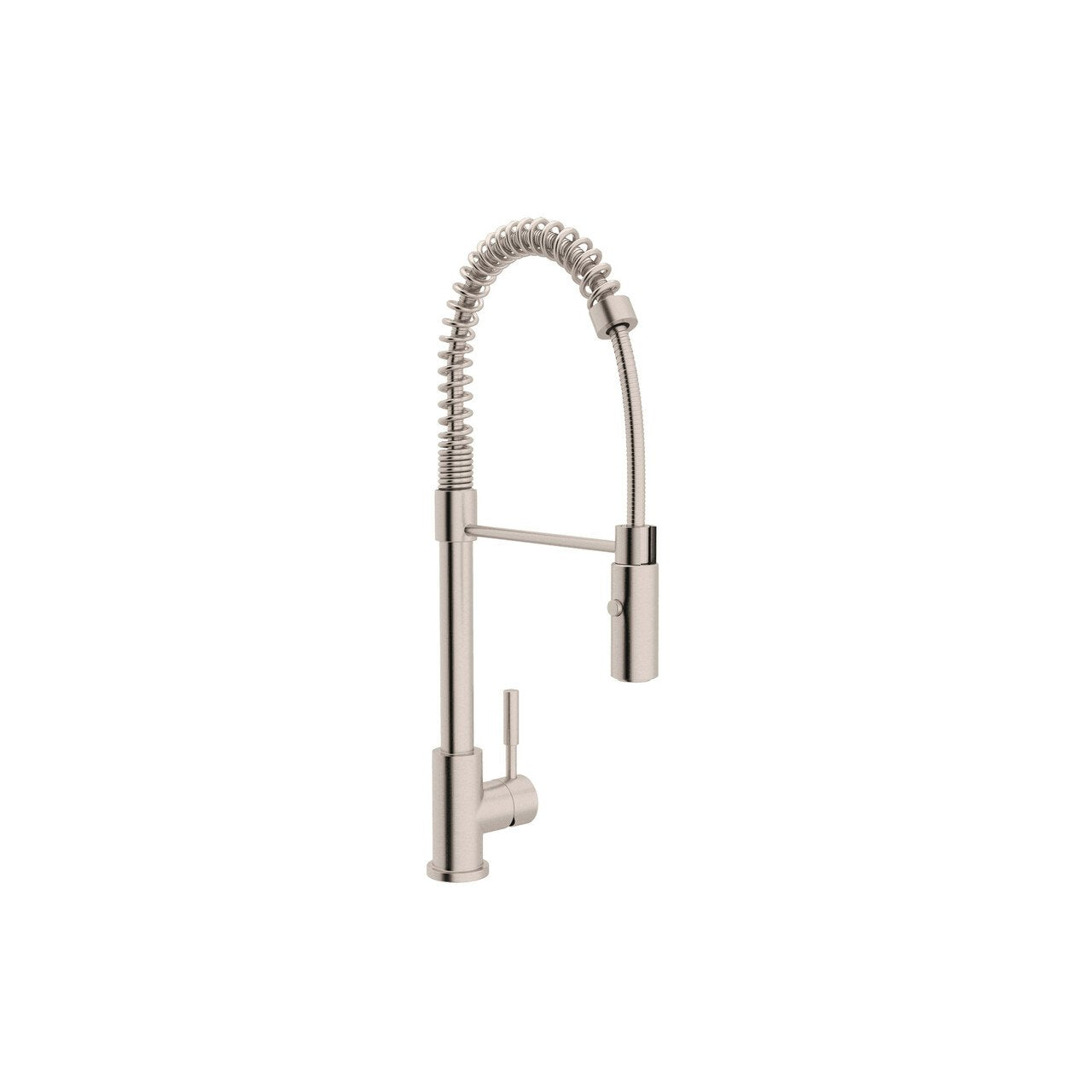 ROHL Lux Side Lever Stainless Steel Pro Pulldown Kitchen Faucet - BNGBath