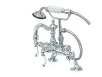 Thumbnail for Kingston Brass CC2012T1 Vintage Clawfoot Tub Faucet with Hand Shower, Polished Chrome - BNGBath
