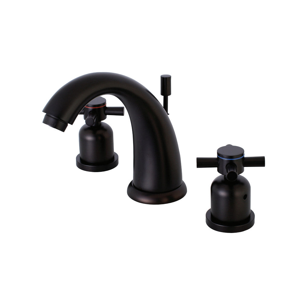 Kingston Brass KB8985DX 8 in. Widespread Bathroom Faucet, Oil Rubbed Bronze - BNGBath