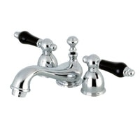 Thumbnail for Kingston Brass KS3951PKL Duchess Mini-Widespread Bathroom Faucet, Polished Chrome - BNGBath