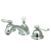 Thumbnail for Kingston Brass KS3961PL 8 in. Widespread Bathroom Faucet, Polished Chrome - BNGBath