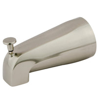 Thumbnail for Kingston Brass K188A8 5-1/4 Inch Zinc Tub Spout with Diverter, Brushed Nickel - BNGBath