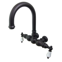 Thumbnail for Kingston Brass CC3003T5 Vintage 3-3/8-Inch Wall Mount Tub Faucet, Oil Rubbed Bronze - BNGBath