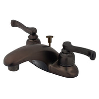 Thumbnail for Kingston Brass GKB8625FL 4 in. Centerset Bathroom Faucet, Oil Rubbed Bronze - BNGBath