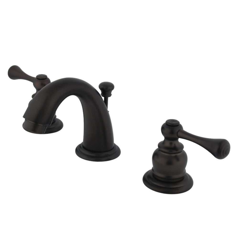 Kingston Brass KB915BL Vintage Widespread Bathroom Faucet, Oil Rubbed Bronze - BNGBath