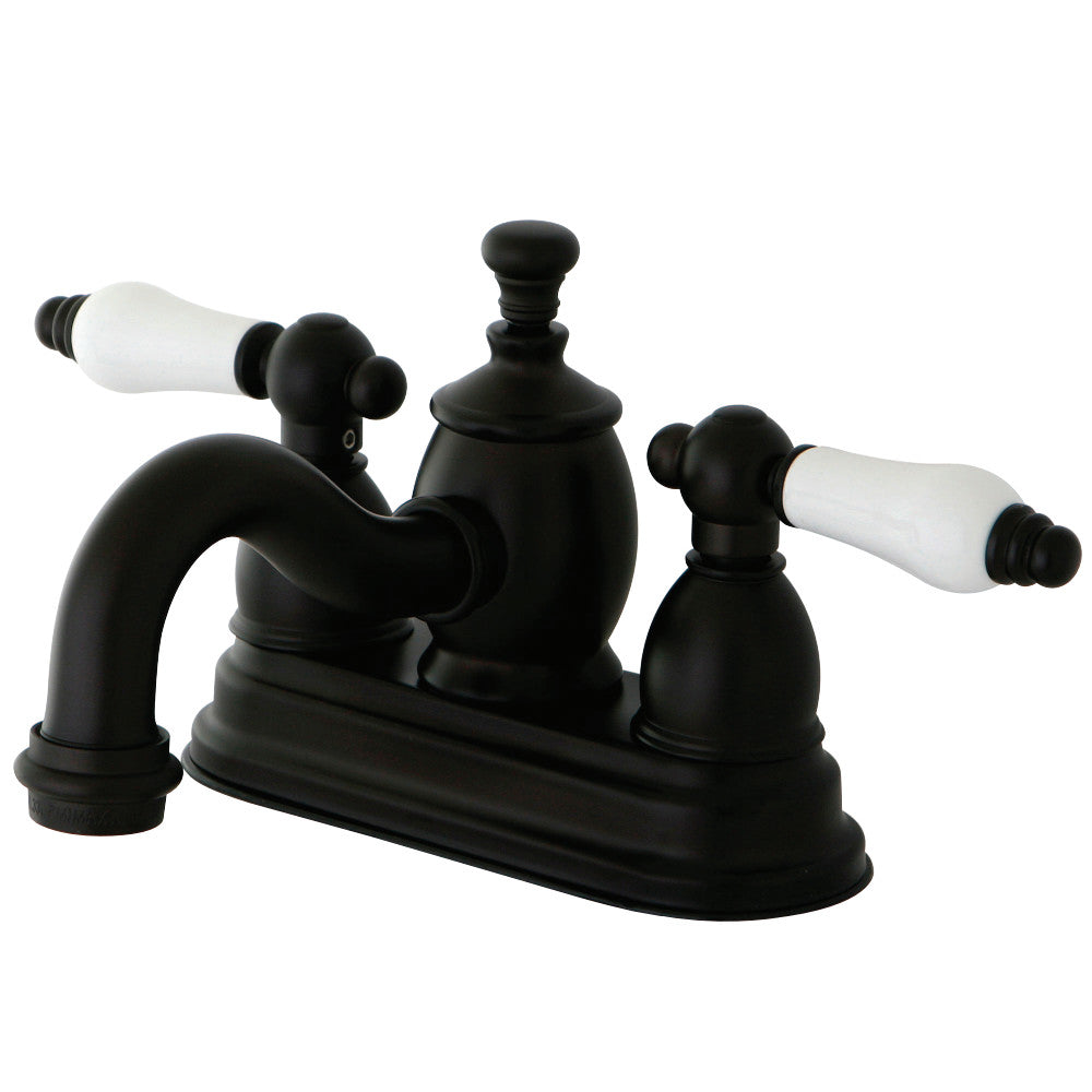 Kingston Brass KS7005PL 4 in. Centerset Bathroom Faucet, Oil Rubbed Bronze - BNGBath