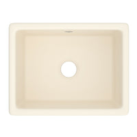 Thumbnail for Shaws Classic Shaker Single Bowl Inset or Undermount Fireclay Secondary Kitchen or Laundry Sink - BNGBath