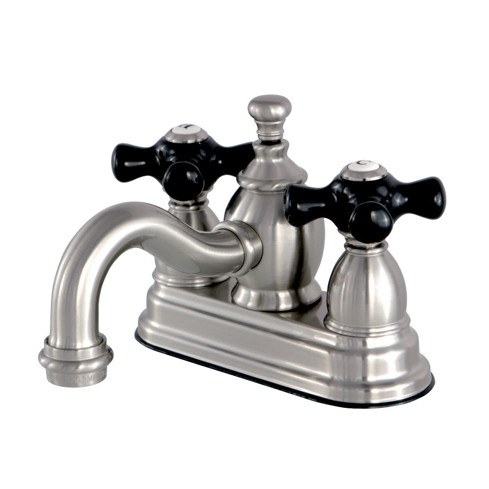 Kingston Brass KS7108PKX 4 in. Centerset Bathroom Faucet, Brushed Nickel - BNGBath