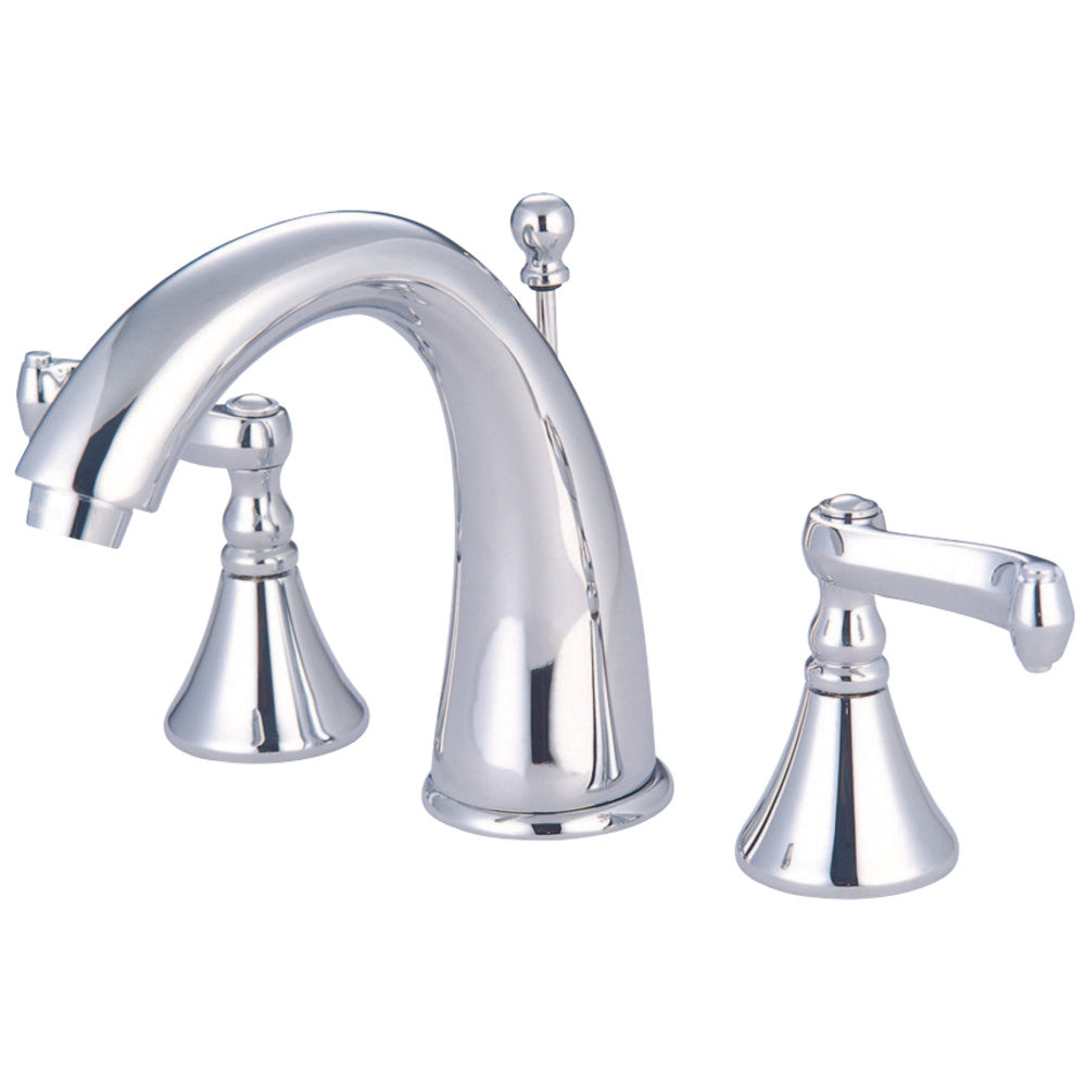 Kingston Brass KS5971FL 8 in. Widespread Bathroom Faucet, Polished Chrome - BNGBath