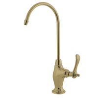Thumbnail for Kingston Brass KS3192TL Templeton Single Handle Water Filtration Faucet, Polished Brass - BNGBath