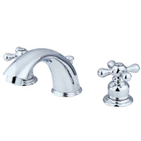Thumbnail for Kingston Brass GKB971X Widespread Bathroom Faucet, Polished Chrome - BNGBath