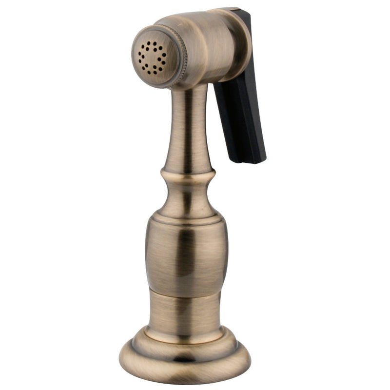 Kingston Brass KBSPR3 Kitchen Faucet Side Sprayer, Antique Brass - BNGBath