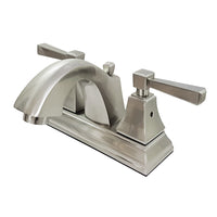 Thumbnail for Fauceture FSC4648DL 4 in. Centerset Bathroom Faucet, Brushed Nickel - BNGBath
