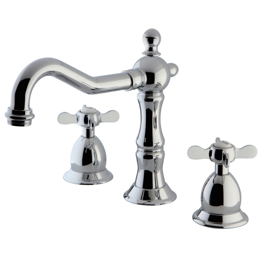 Kingston Brass KS1971BEX 8 in. Widespread Bathroom Faucet, Polished Chrome - BNGBath