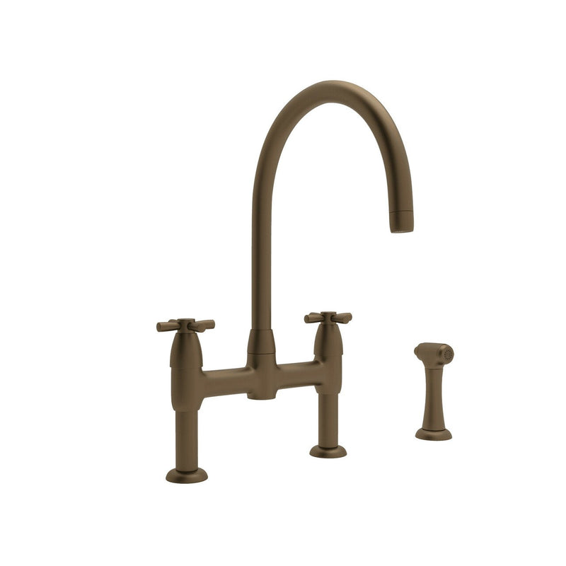 Perrin & Rowe Holborn Bridge Kitchen Faucet with Sidespray - BNGBath