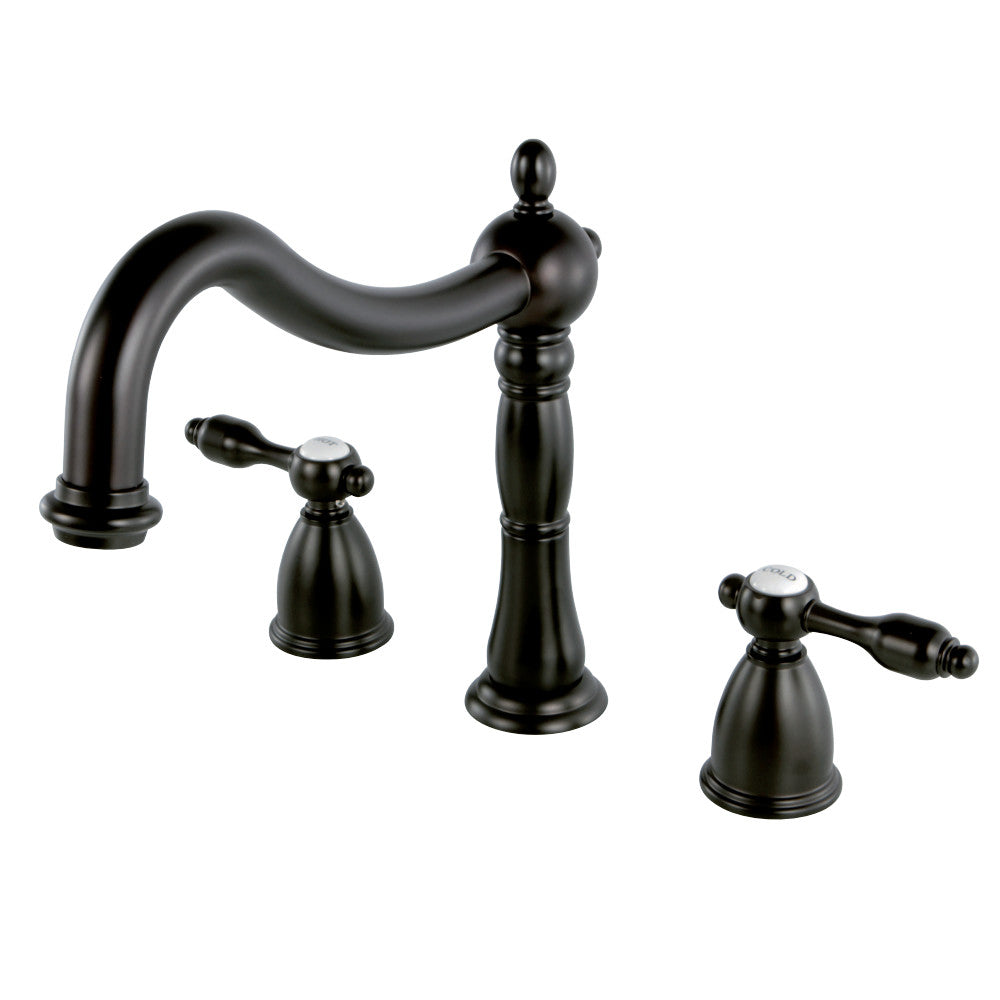 Kingston Brass KS1345TAL Tudor Roman Tub Faucet, Oil Rubbed Bronze - BNGBath