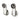 Aqua Vintage AE3SE6 Swivel Elbows for Tub Faucet, Polished Nickel - BNGBath