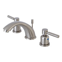 Thumbnail for Kingston Brass KB8968DL 8 in. Widespread Bathroom Faucet, Brushed Nickel - BNGBath