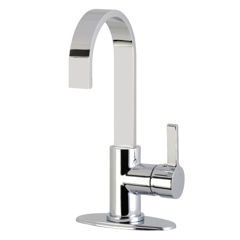 Kingston Brass LS8611CTL Continental One-Handle 1-Hole Deck Mounted Bar Faucet, Polished Chrome - BNGBath