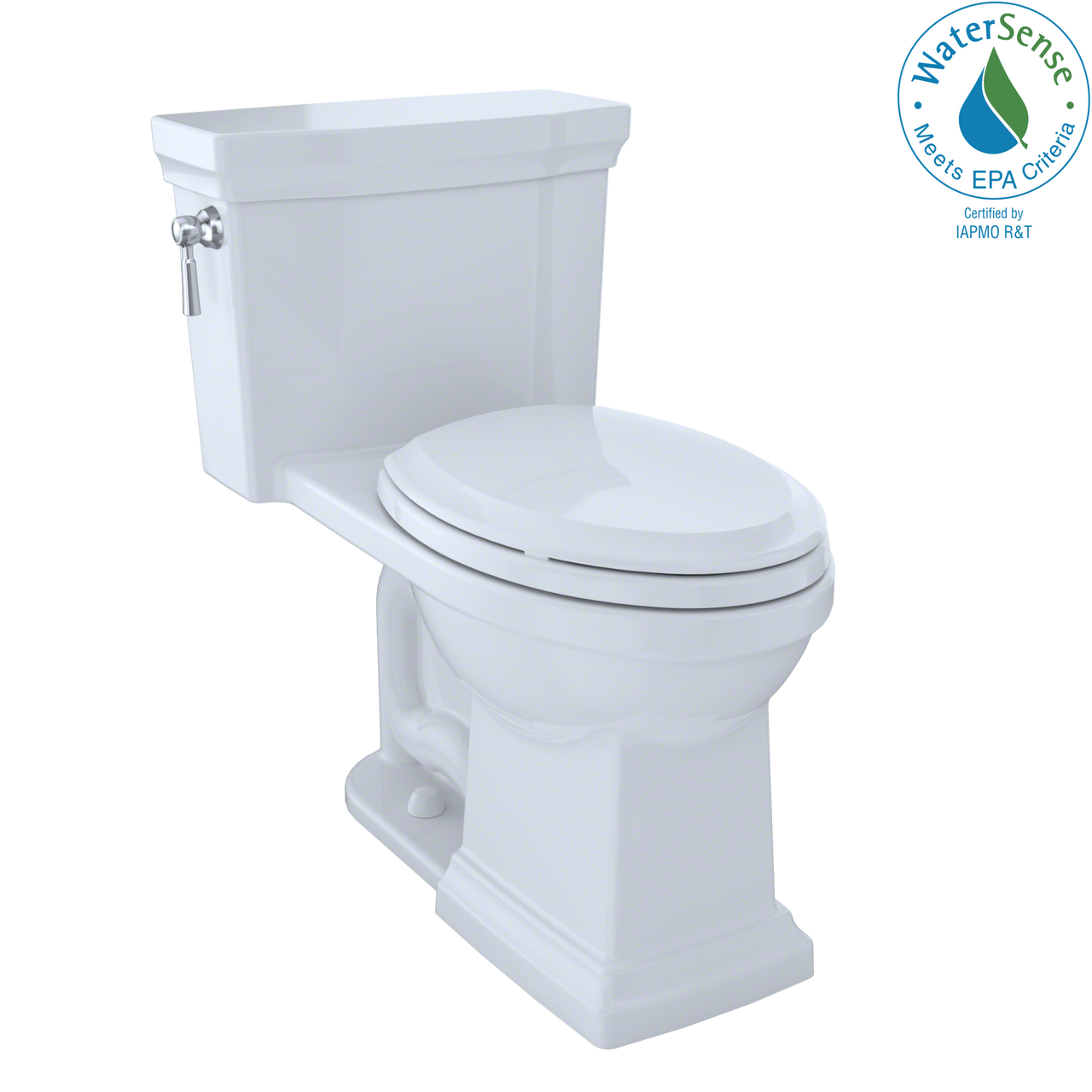 TOTO Promenade II 1G One-Piece Elongated 1.0 GPF Universal Height Toilet with CeFiONtect,  - MS814224CUFG#01 - BNGBath