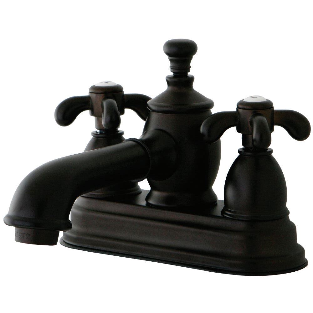 Kingston Brass KS7005TX 4 in. Centerset Bathroom Faucet, Oil Rubbed Bronze - BNGBath