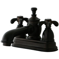 Thumbnail for Kingston Brass KS7005TX 4 in. Centerset Bathroom Faucet, Oil Rubbed Bronze - BNGBath