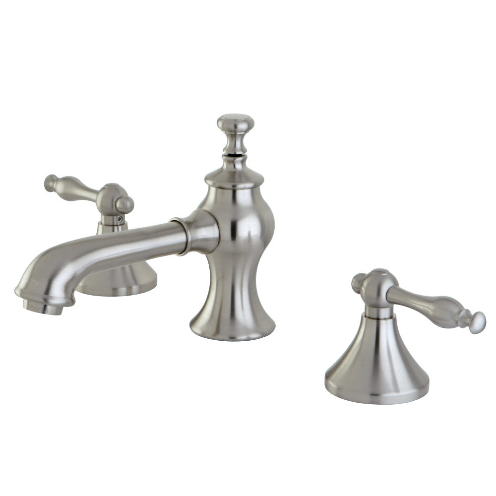 Kingston Brass KC7068NL 8 in. Widespread Bathroom Faucet, Brushed Nickel - BNGBath