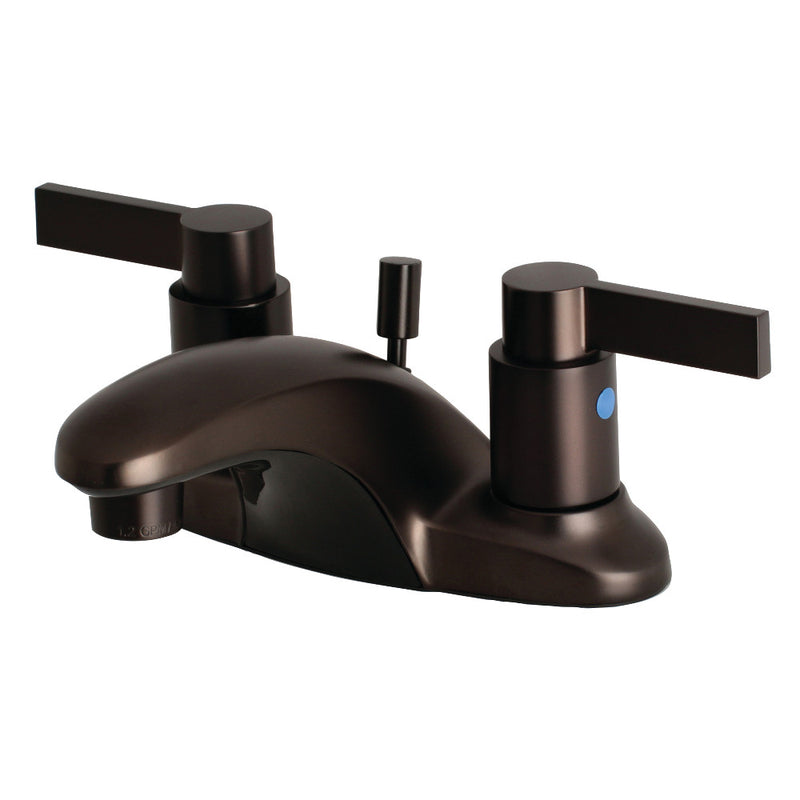 Kingston Brass FB8625NDL 4 in. Centerset Bathroom Faucet, Oil Rubbed Bronze - BNGBath