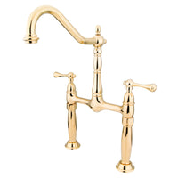 Thumbnail for Kingston Brass KS1072BL Vessel Sink Faucet, Polished Brass - BNGBath