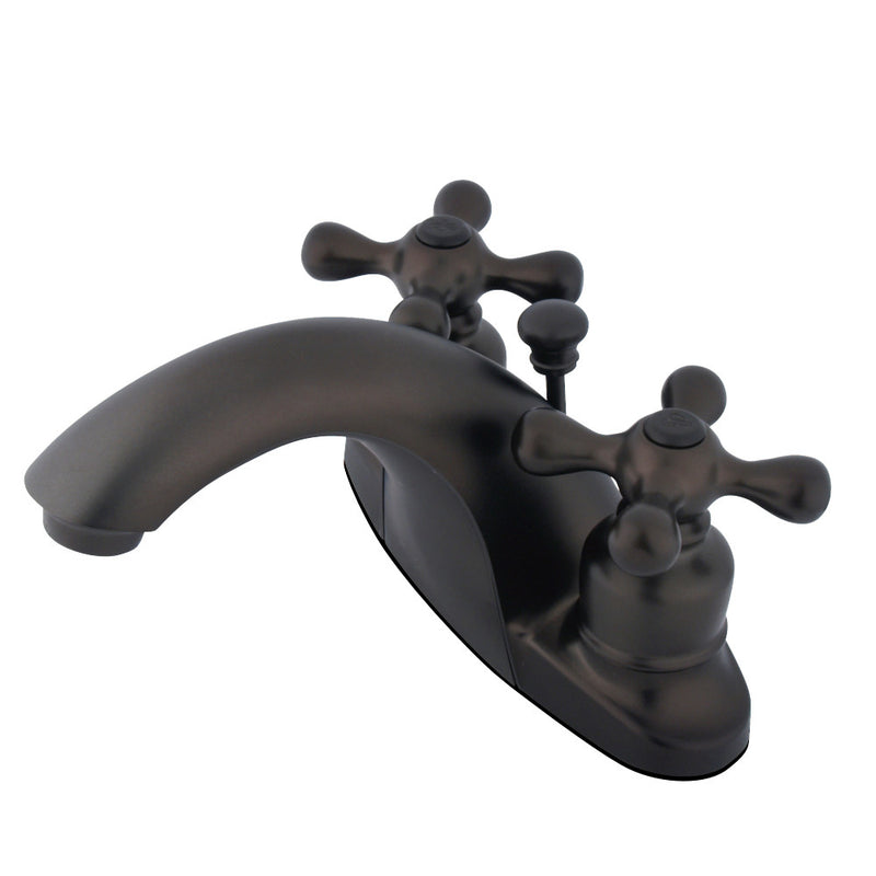 Kingston Brass KB7645AX 4 in. Centerset Bathroom Faucet, Oil Rubbed Bronze - BNGBath