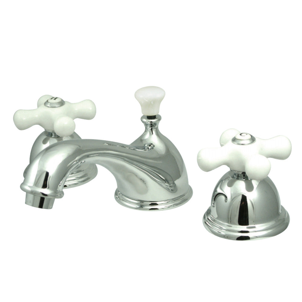 Kingston Brass KS3961PX 8 in. Widespread Bathroom Faucet, Polished Chrome - BNGBath