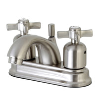 Thumbnail for Kingston Brass FB2608ZX 4 in. Centerset Bathroom Faucet, Brushed Nickel - BNGBath
