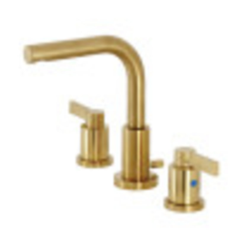 Fauceture FSC8953NDL 8 in. Widespread Bathroom Faucet, Brushed Brass - BNGBath