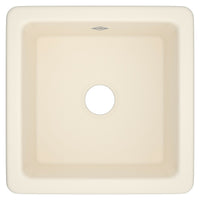 Thumbnail for Shaws Classic Shaker Single Bowl Square Fireclay Bar and Food Prep Sink - BNGBath