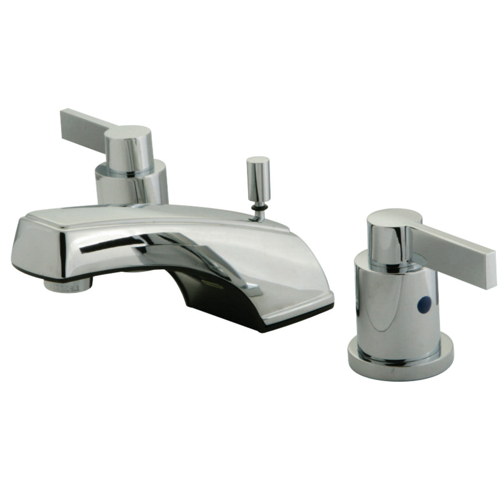 Kingston Brass KB8921NDL 8 in. Widespread Bathroom Faucet, Polished Chrome - BNGBath
