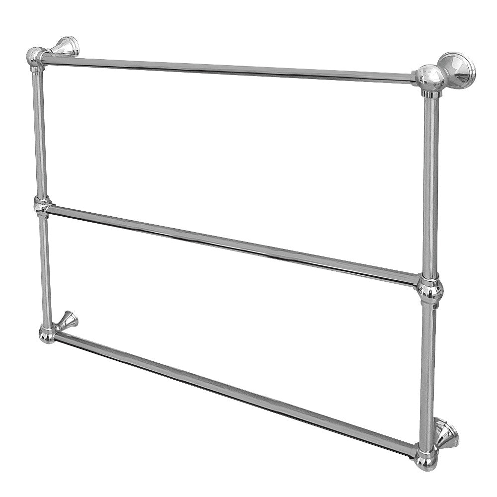 Kingston Brass DTC323619CP Maximilien 36-Inch Wall Mount Towel Rack, Polished Chrome - BNGBath