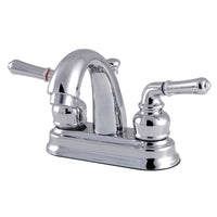 Thumbnail for Kingston Brass FB5611NML 4 in. Centerset Bathroom Faucet, Polished Chrome - BNGBath