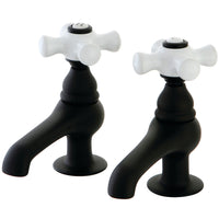 Thumbnail for Kingston Brass CC9L5 Vintage Basin Tap Faucet, Oil Rubbed Bronze - BNGBath