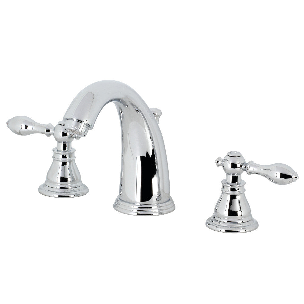 Kingston Brass KB981ACL American Classic Widespread Bathroom Faucet with Retail Pop-Up, Polished Chrome - BNGBath