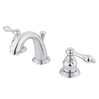 Thumbnail for Kingston Brass GKB911AL English Country Widespread Bathroom Faucet, Polished Chrome - BNGBath