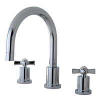 Thumbnail for Kingston Brass KS8321ZX Millennium Roman Tub Faucet, Polished Chrome - BNGBath