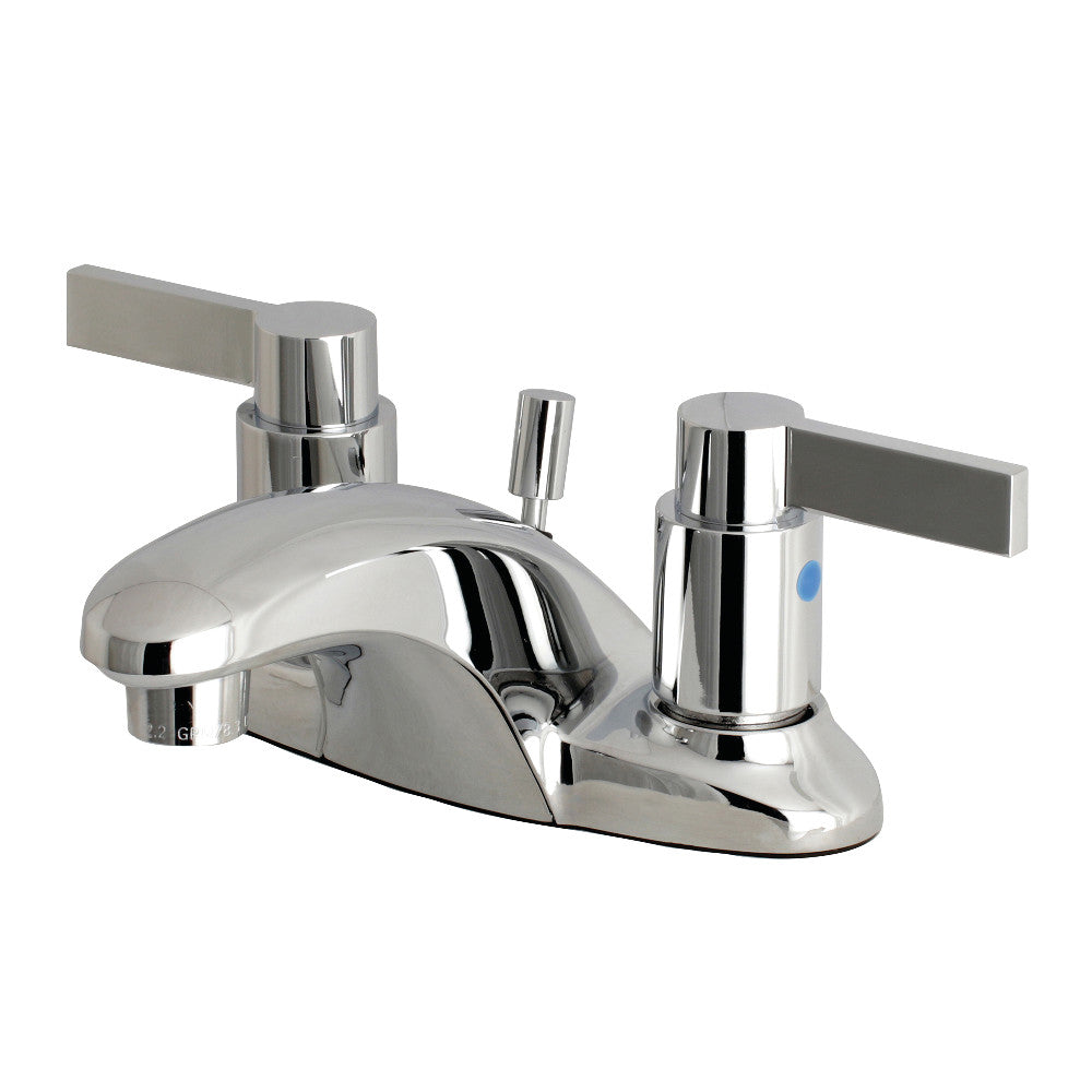Kingston Brass FB8621NDL 4 in. Centerset Bathroom Faucet, Polished Chrome - BNGBath