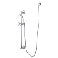 Thumbnail for Kingston Brass KAK3521W1 Made To Match Hand Shower Combo with Slide Bar, Polished Chrome - BNGBath
