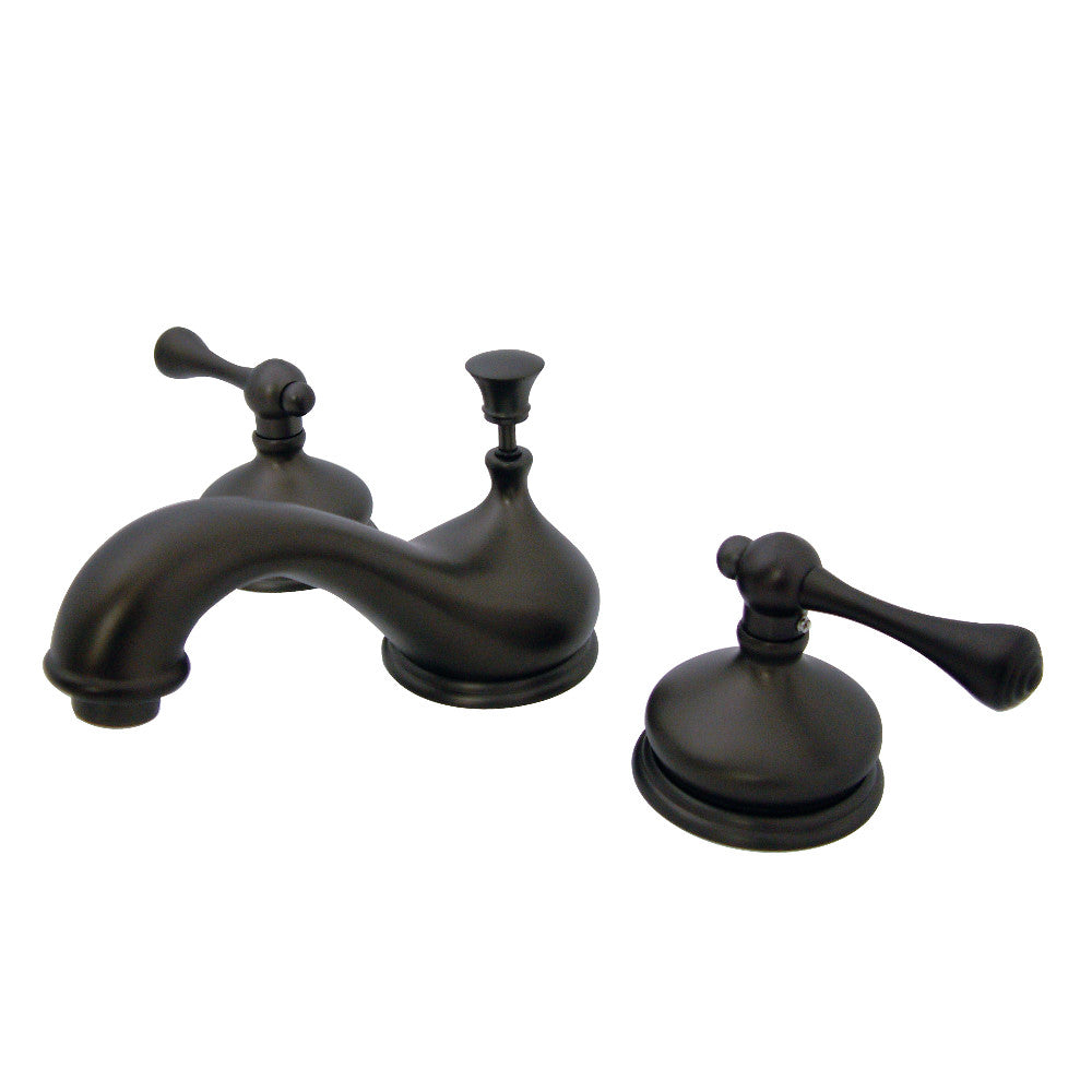 Kingston Brass KS1165BL 8 in. Widespread Bathroom Faucet, Oil Rubbed Bronze - BNGBath