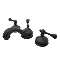 Thumbnail for Kingston Brass KS1165BL 8 in. Widespread Bathroom Faucet, Oil Rubbed Bronze - BNGBath