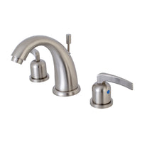 Thumbnail for Kingston Brass KB8988EFL 8 in. Widespread Bathroom Faucet, Brushed Nickel - BNGBath