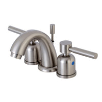 Thumbnail for Kingston Brass KB8918DL Concord Widespread Bathroom Faucet, Brushed Nickel - BNGBath