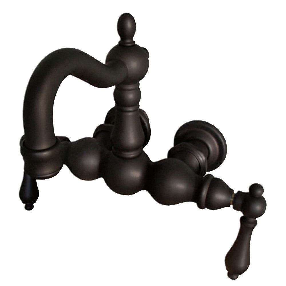Kingston Brass CC1001T5 Vintage 3-3/8-Inch Wall Mount Tub Faucet, Oil Rubbed Bronze - BNGBath