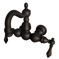 Thumbnail for Kingston Brass CC1001T5 Vintage 3-3/8-Inch Wall Mount Tub Faucet, Oil Rubbed Bronze - BNGBath