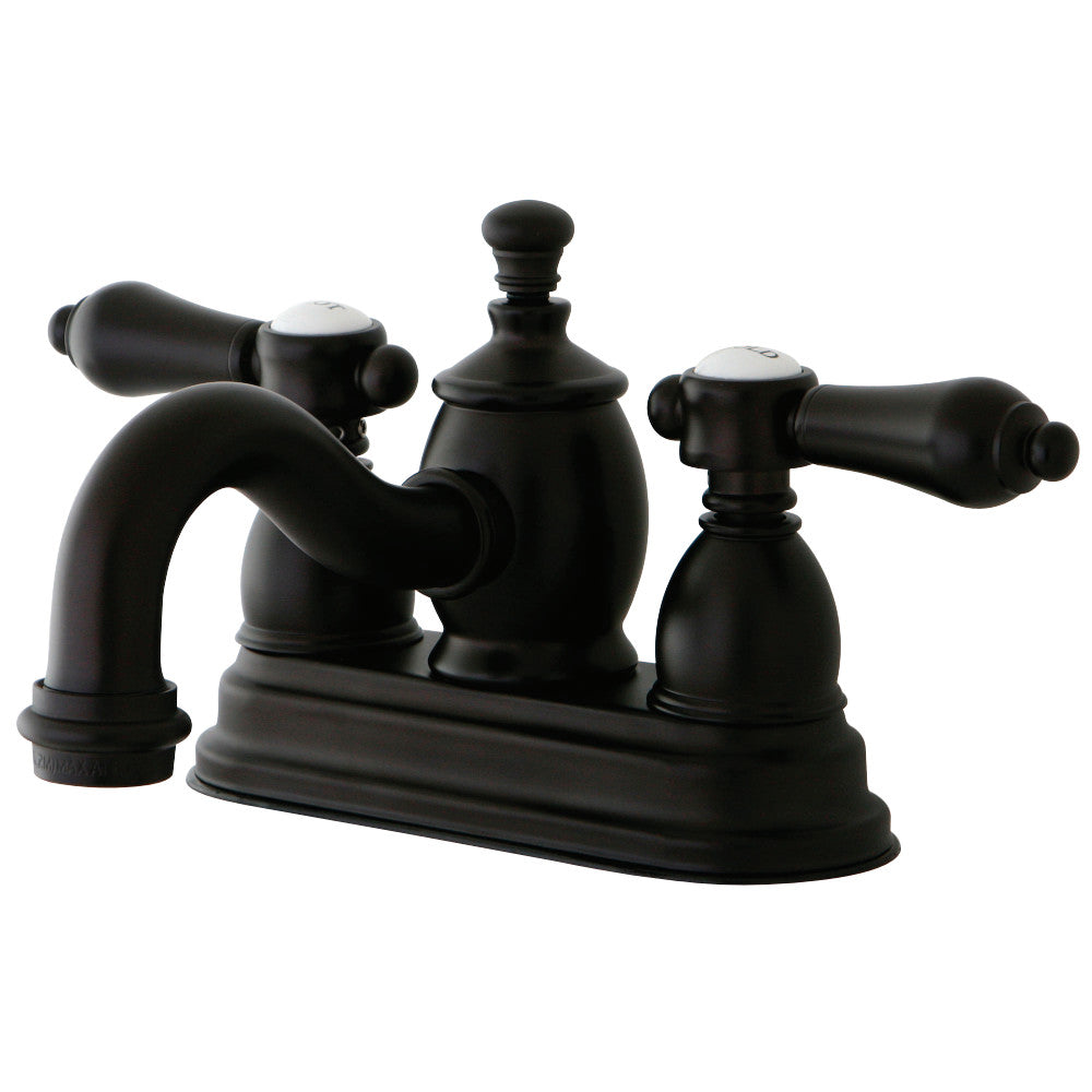 Kingston Brass KS7105BAL 4 in. Centerset Bathroom Faucet, Oil Rubbed Bronze - BNGBath